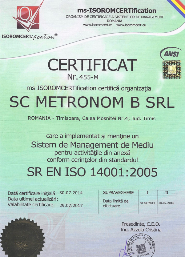 ISO 14001 (2005)