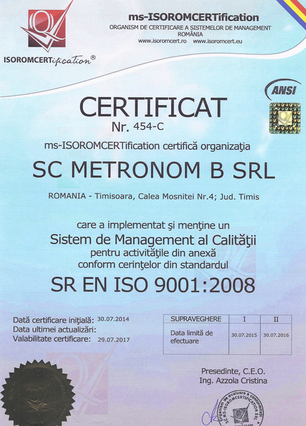 ISO 9001 (2008)